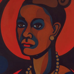 "Black is beautiful" de Faith Ringgold