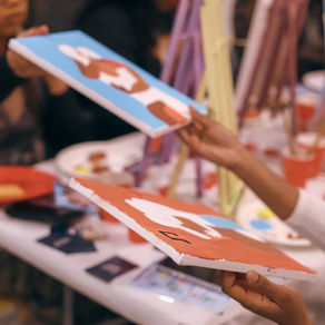 Le Speed Painting, des ateliers qui allient jeu et peinture